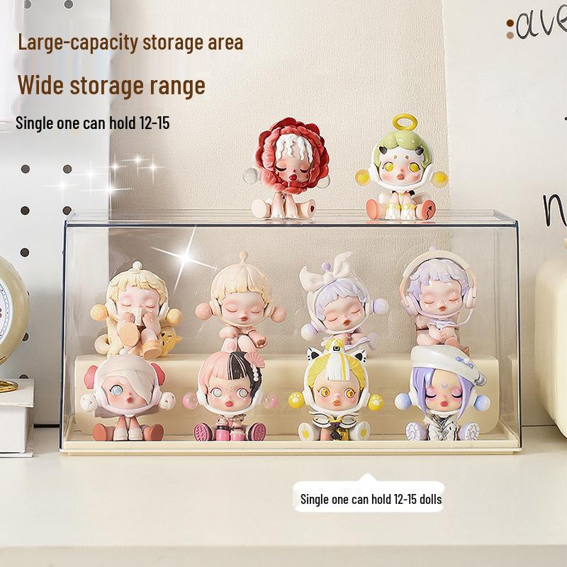 Pop Mart Akrylová prachotěsná vitrína pro figurky z blind boxů