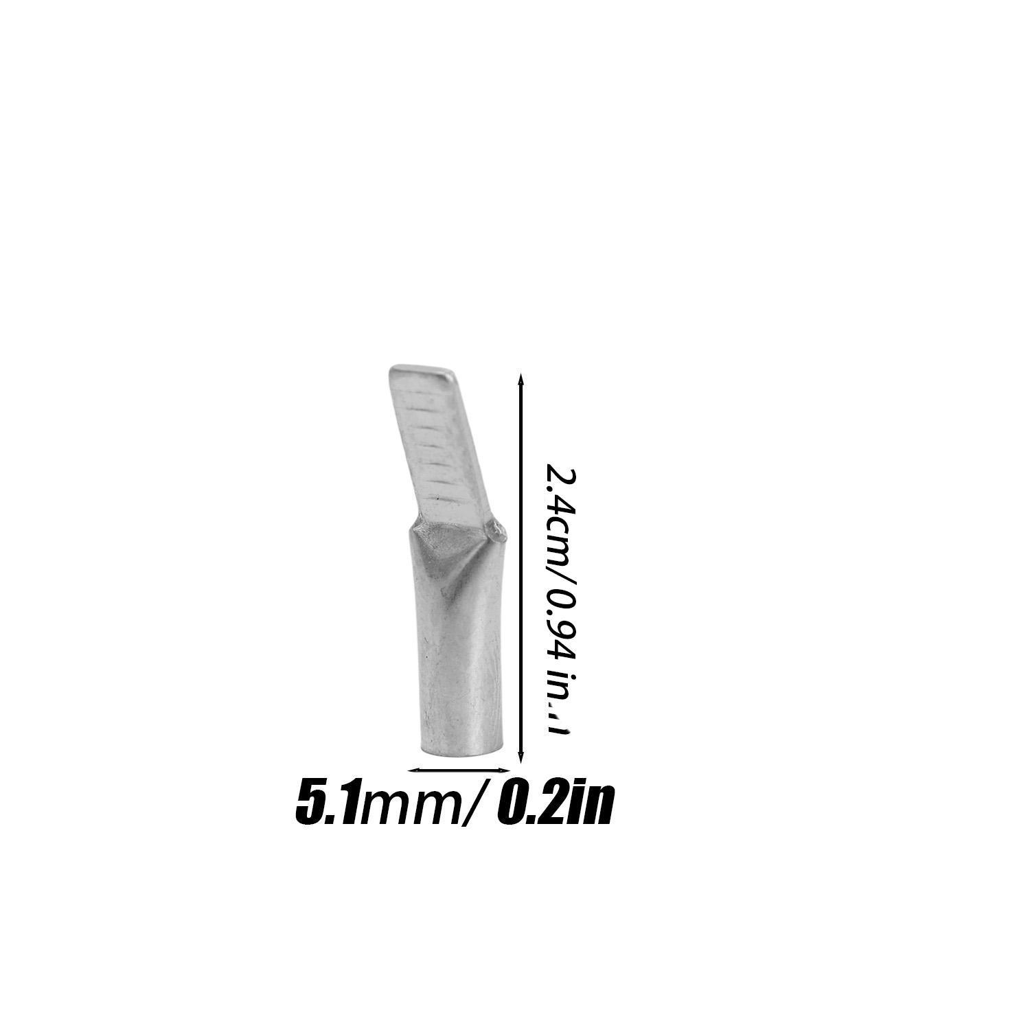 

5/50pcs Wire Terminal Connectors C45 Wire Cable Wire Lug Insert Crimp Terminals Copper Circuit Breaker Lug Insert Needle Pins 5pcs