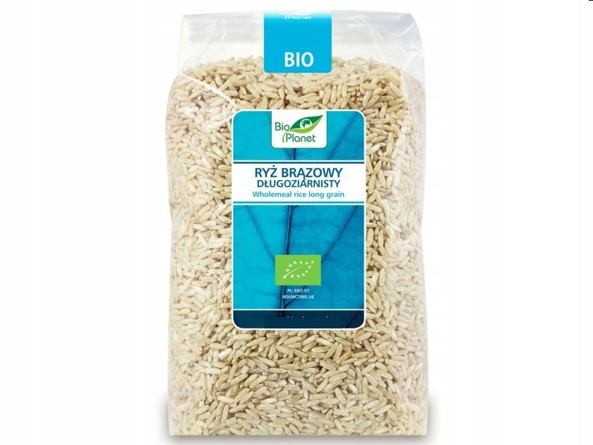 GLUTEN-FREE LONG-GRAIN BROWN RICE ORGANIC 1 kg - BIO PLANET