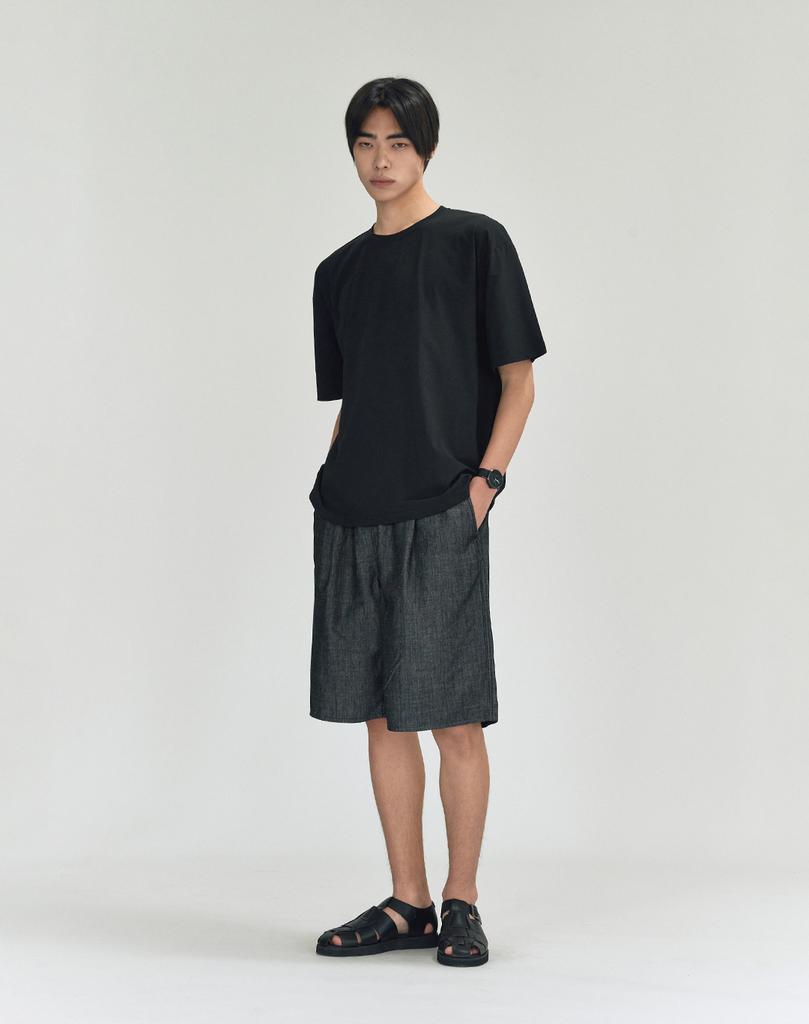 WORK ON BODY OFF [2 Pack] Aquavit Cooling Solid Oversized Short Sleeve T-Shirt