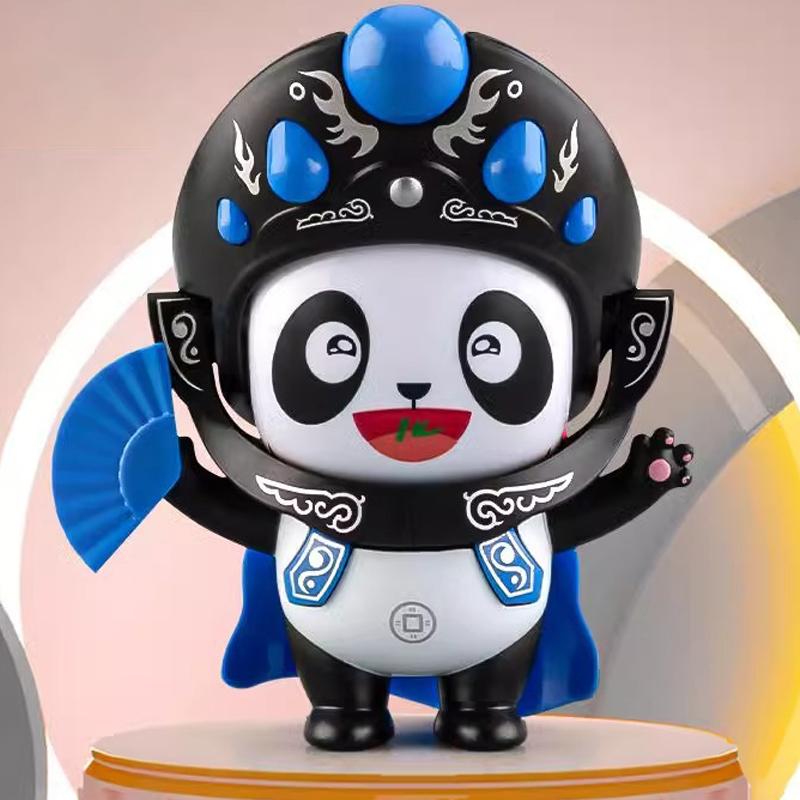 1PCS Sichuan Opera Face Changing Dolls China Chinese Style Fortune Faces Change Makeup Crafts Ornament Children's Toy Gifts New Year