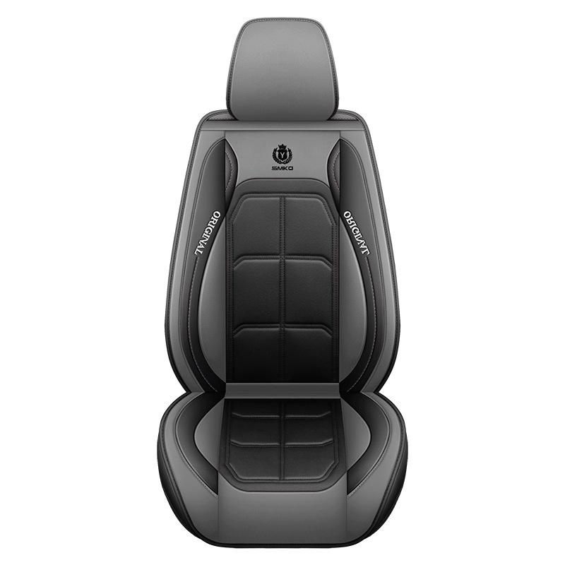 Universelle PU-Leder-Autositzbezug - Vollumwickelnd, Ganzjahres, Einteiliges Polster