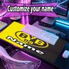 Custom Name Personalized Borussia Dortmund Pattern Mousepad, Laptop PC Desk Mat, Decorative Desk Mat for Home Keyboard Pad Gift