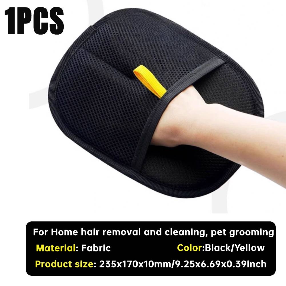 1/2 Pcs Hair Remover Glove Double-Sided Fur Gloves Efficient Pet Hair Remover Brush Tools For Dog Cat Grooming Soft Brush Remove