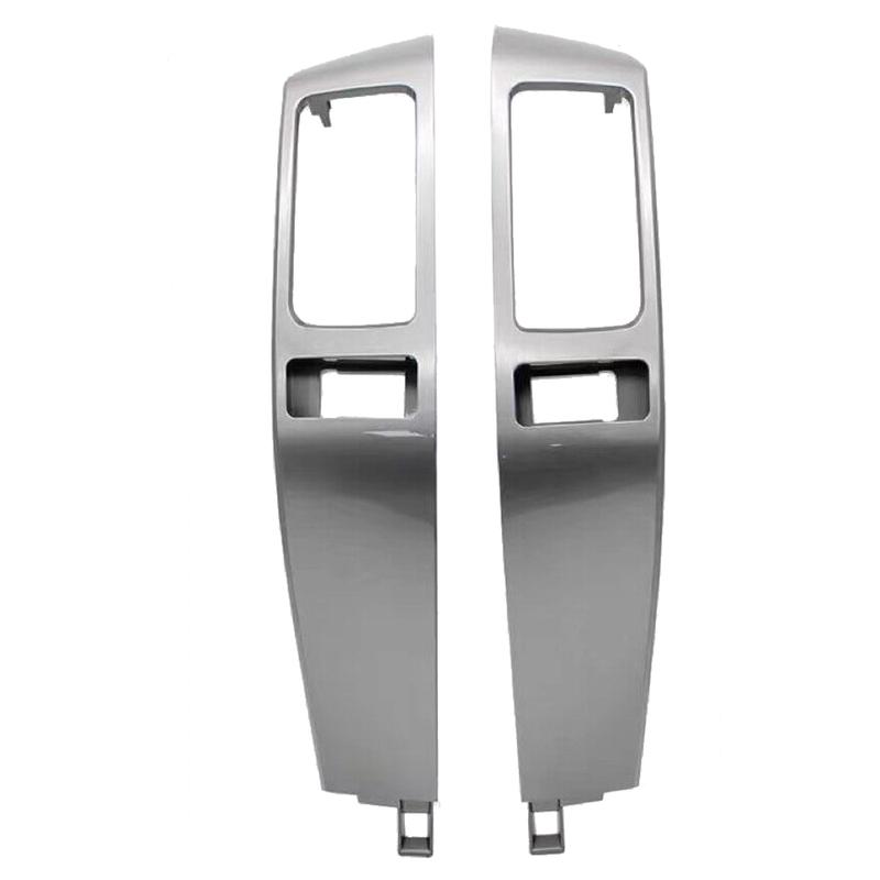 Air Vent Grille A/C Vent Silver Decorative Frame For Toyota Land Cruiser Prado LC120 2003-2009