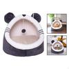 Anti- Kennel Calming Sleeping Nest Cave Removable Pet House for Rabbits Puppy Kitten Small Animals