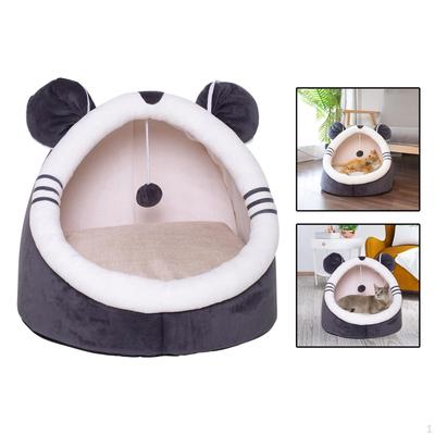 Anti- Kennel Calming Sleeping Nest Cave Removable Pet House for Rabbits Puppy Kitten Small Animals