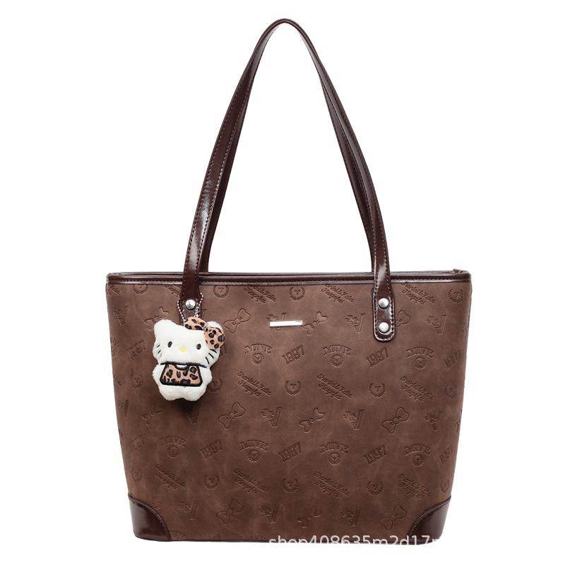 Korean Niche Fashion Embossed Underarm Bag: Versatile Large-Capacity College-Style Crossbody Shoulder Bag for Women 2025