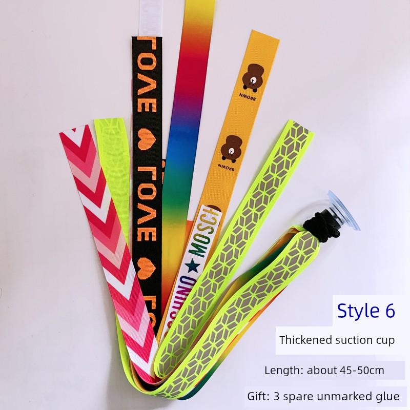 Kids Roller Skating Balance Car Ski Helmet Ribbon Self-Made Kids Balance Bike Stylish Decorative Doll Ribbon Dirty Braid