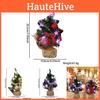 Mini Christmas Tree Decorative Led Light Tabletop Ornament For Festive Home Atmosphere