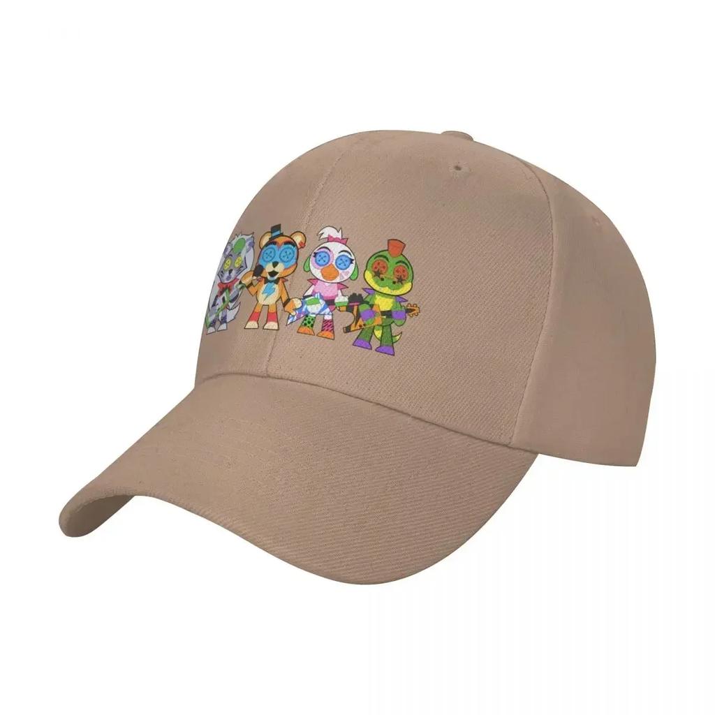 Glamrock Gang Plush Baseball Cap Hat Baseball Cap Fluffy Hat Luxury Brand Rave For Unisex Women's