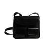Soild PU Zipper Shoulder Bags Zipper Fashion Crossbody  Brand Ladies Bags Hot Sale Simplicity