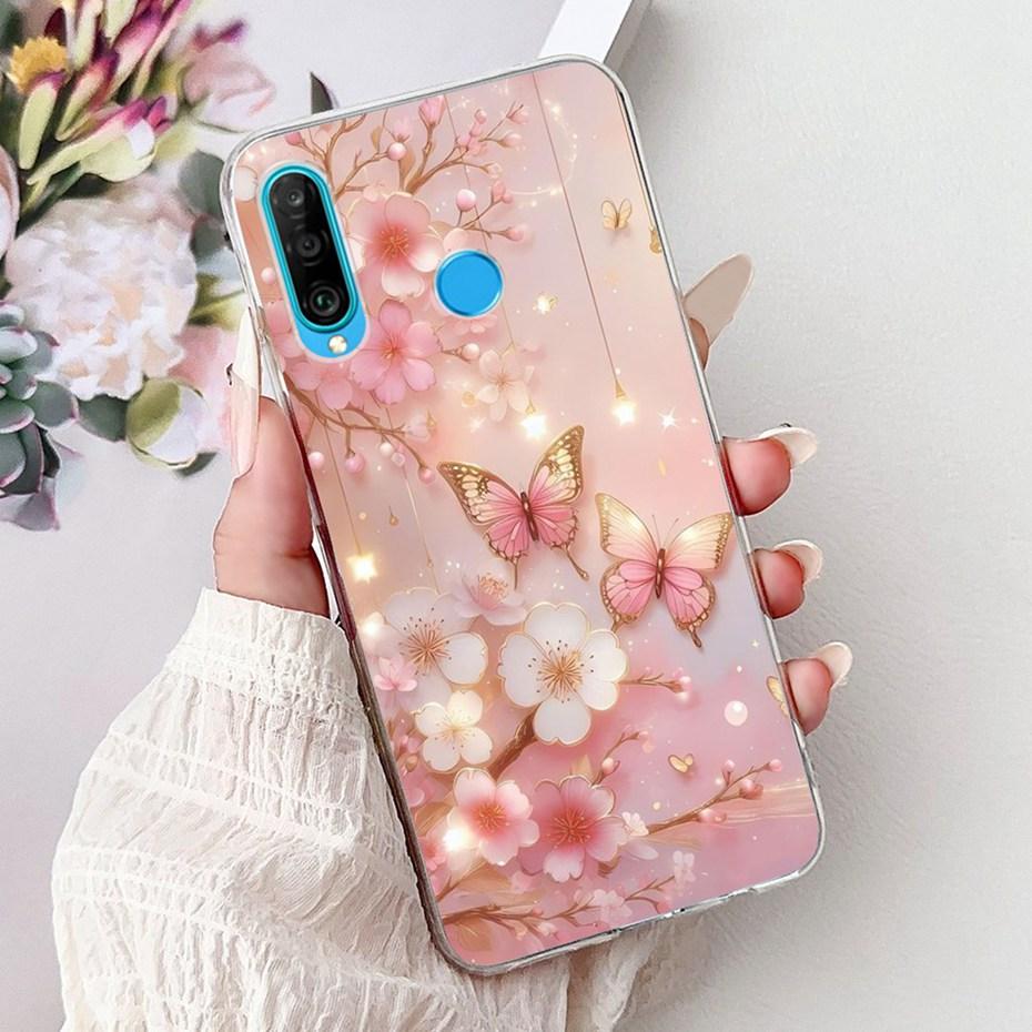 Cute Cartoon Case For Huawei P30 Lite P30 Pro Soft Silicone TPU Back Cover For Huawei P30lite P 30 P30Pro Phone Cases