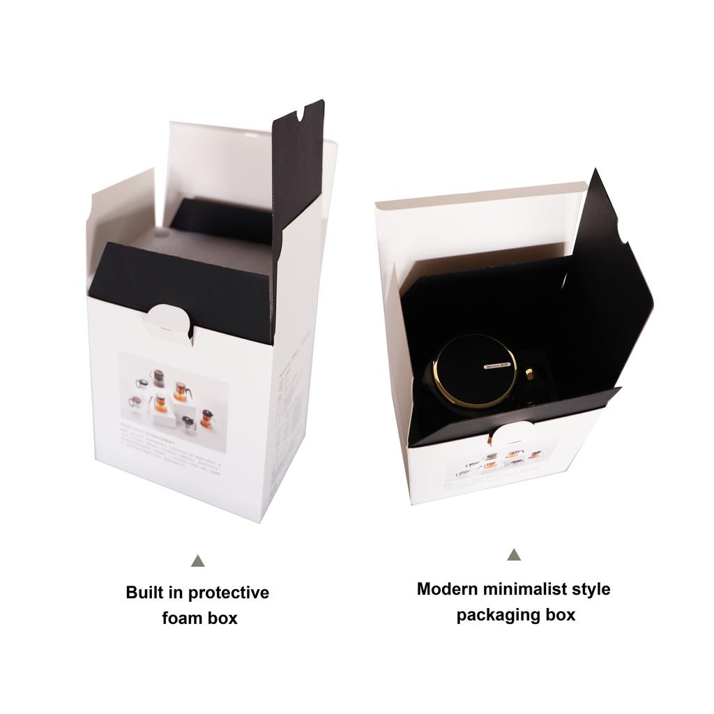 Bonston-Integrated Teapot with Glass Filter, Tea Maker,Magnetic Switch Tea Maker, 700ml (23.67oz)