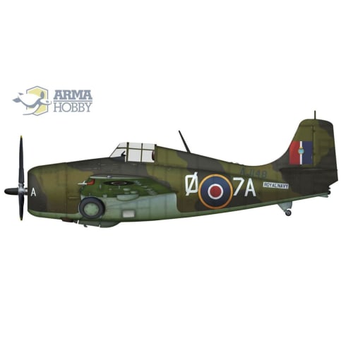 ARMA HOBBY 1/72 F4F-4 Wildcat Operation Torch Plastic Model Kit ADL70065