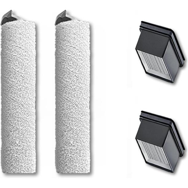 

SWEEPBIRD Brush Roll & HEPA for SWEEPBIRD C1 Wet Dry Vacuum Tool Kit (Roller Brush*2+ HEPA*2) Roller Brush*1+ Hepa*1