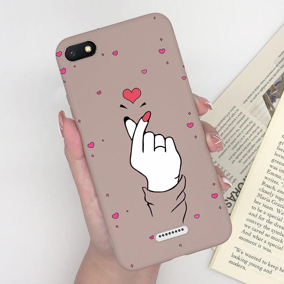 For Xiaomi Redmi 6A Case Cover Soft Silicone multicolor cute tpu Phone Cover Case For Xiomi Redmi 6A 6 A A6 bumper Phone Funda