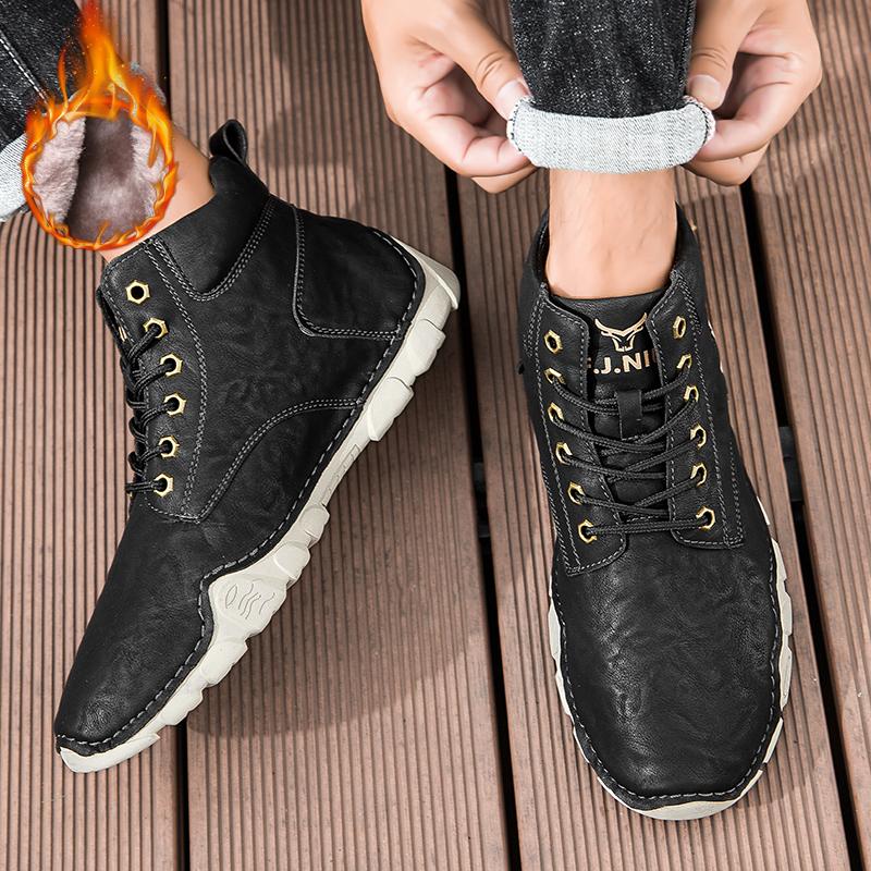 Мужские коричневые туфли для вождения — фото 14