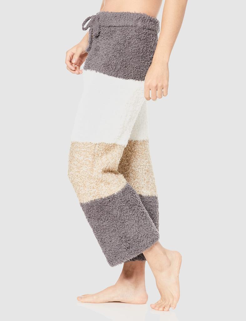 Gelato Block Border Long Pants PUNP215091 BEG [Gelato Pique] [UNISEX] S-M