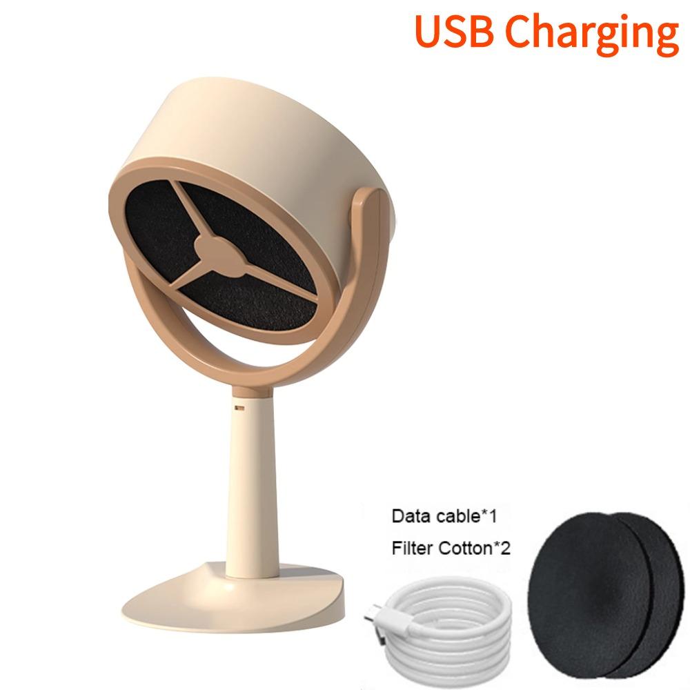 Desktop Range Hood Portable Extractor Exhaust Cooker Small Ventilator Suction For Smoking USB Home Kitchen Indoor BBQ Hot Pot