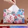Stylish Retro Floral Tissue Box