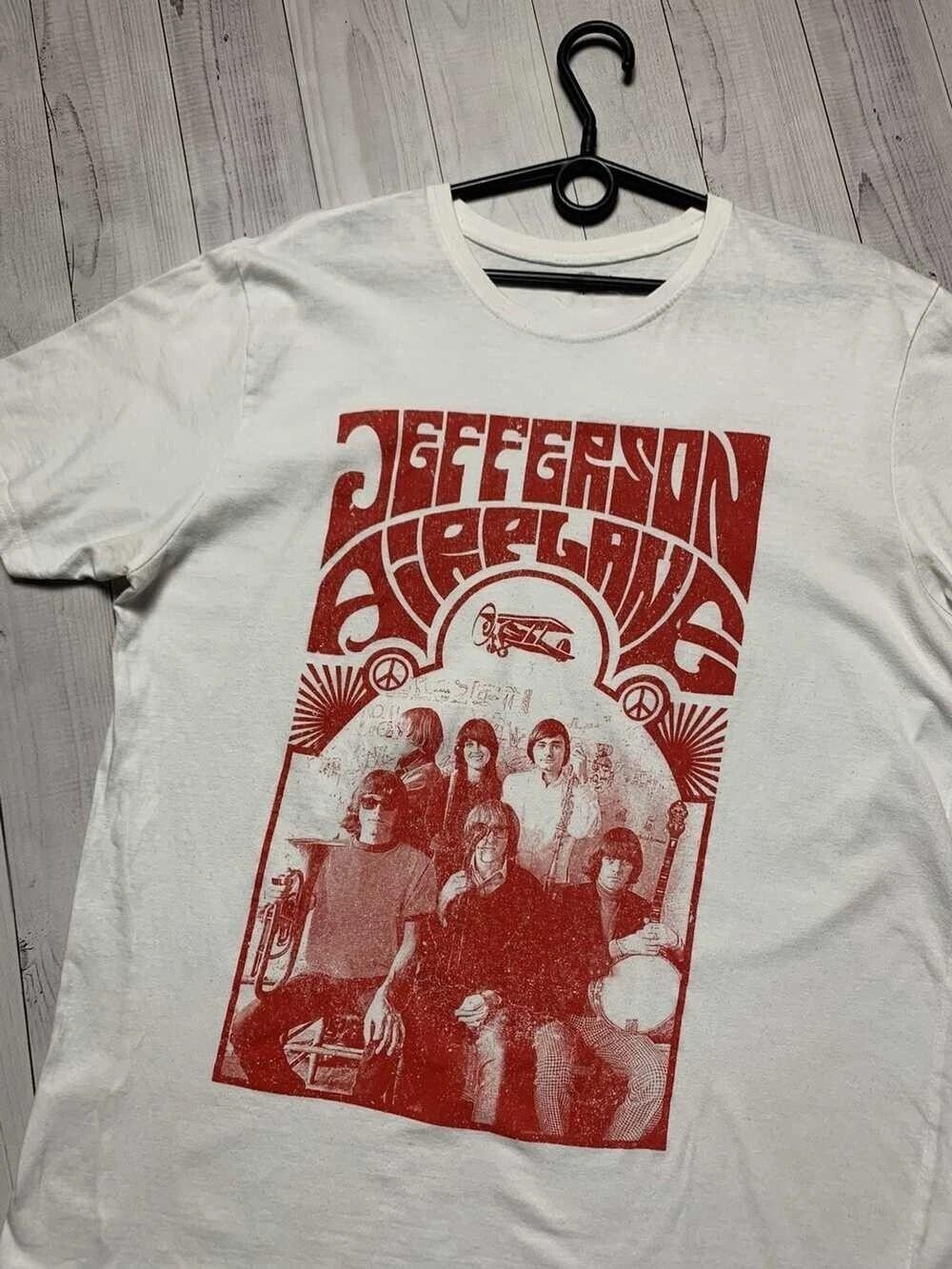 Vintage Jefferson airplane band tee rock T-Shirt Unisex Cotton Tee S-4XL XXL