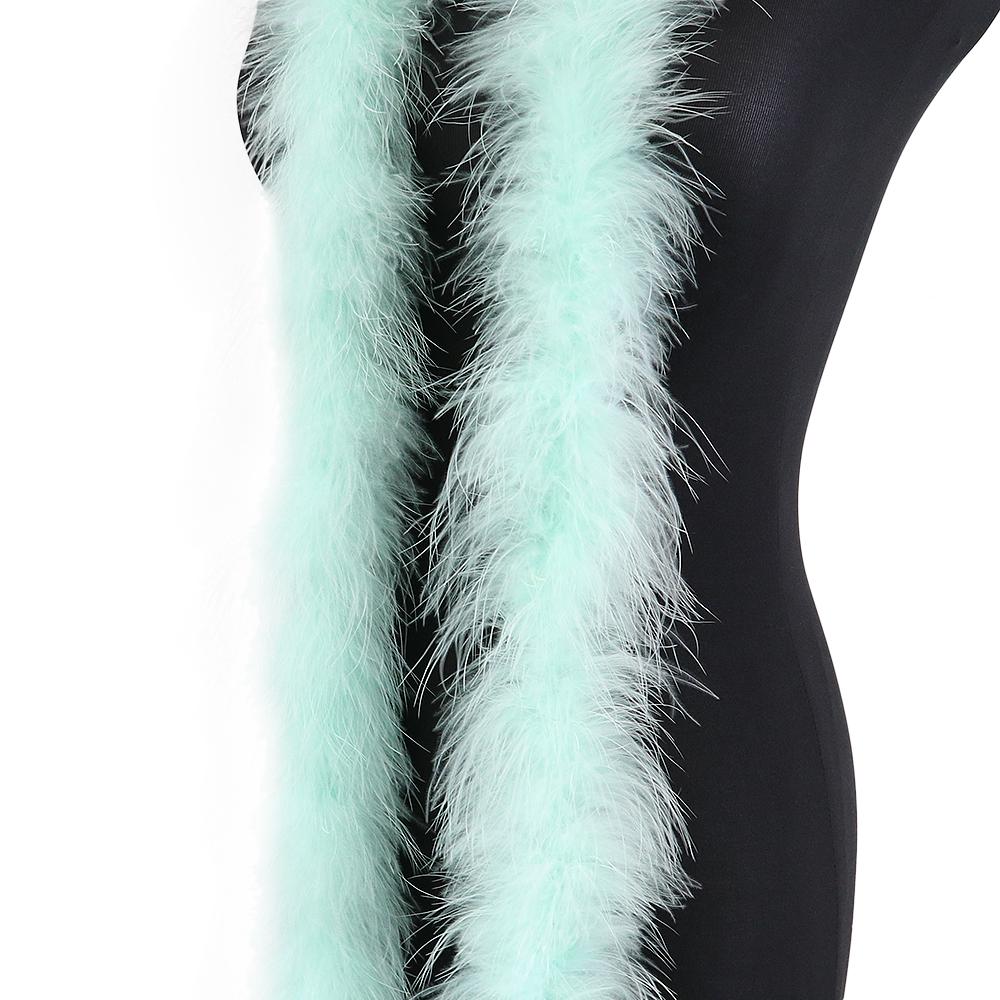 20G Měkké Marabu Peří Boa Pro Šperkařské Řemesla Doplňky Svatba Party Dekorace Pódiové Rekvizity Nadýchané Krůtí Peří