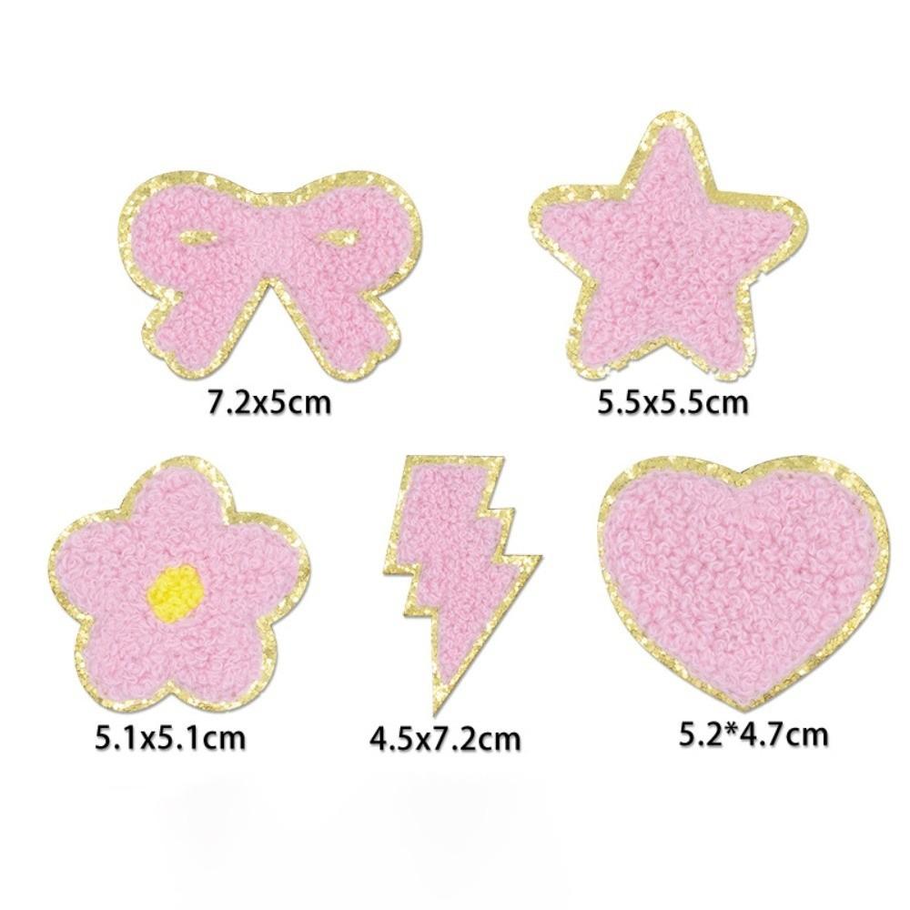 Colorful Patch Repair Star Shape Cloth Patches  ForClothing/Towel/Bags/Jackets/Patchwork