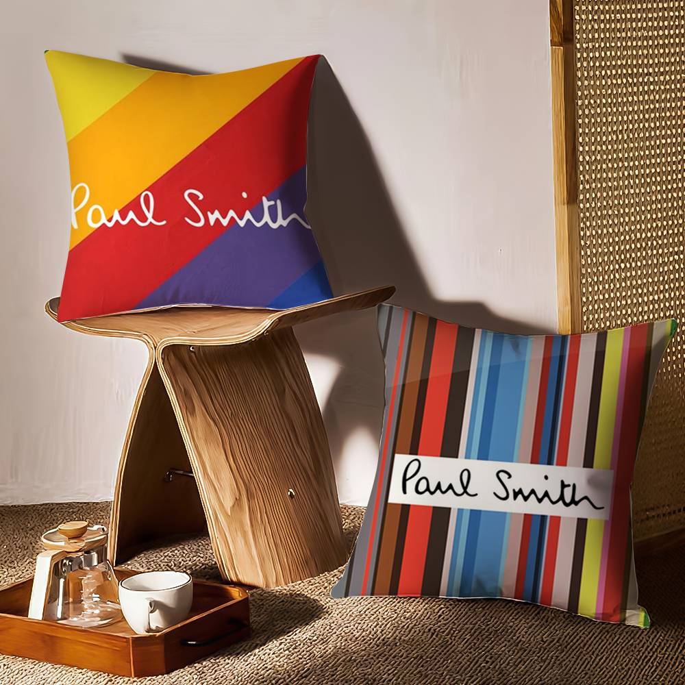 Art P-Paul Fashion Designer Smith-MT Pillow Case Printing Pillowcase Living Room Sofa Cushion Cover Bedroom Room Decor