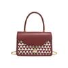 Heart-shaped red handbag for women 2024 new model, high-end wedding bag, bride gift, bridal bag, crossbody handbag