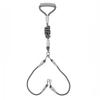 Dog leash Walk dog leash Medium double dog chain Double lead One tow two leads with pet supplies