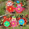 Lovely Cartoon Handmade Windmill Wind Spinner Kids Toys Yard Garden Decor