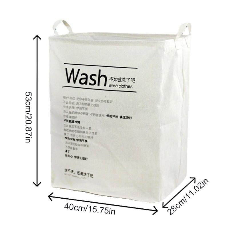 Fabric Linen Dirty Clothes Storage Basket Foldable Desktop Laundry Hamper Toy Storage Bin Clutter Organizer For Home Bedroom Living Room