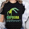 Brazilian War Dance Printed Tshirt Top Vintage Capoeira Summer Trend Harajuku Short Sleeve Unisex Shirt Cotton Tshirt
