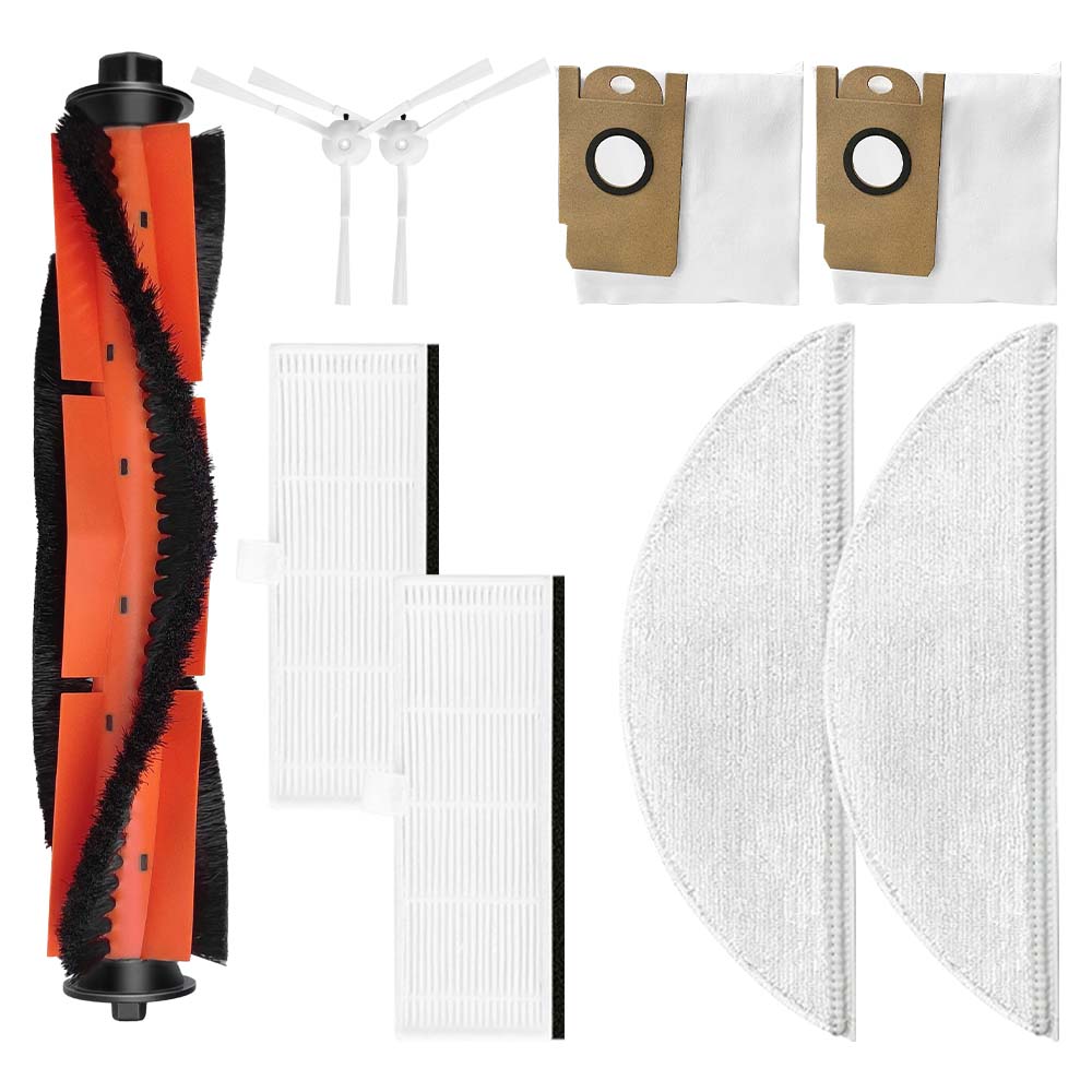 Passend für Xiaomi Lydsto R1 /R1A /R1 Pro /S1 /L1 Ersatzzubehör Ersatzteil Haupt-Seitenbürste Hepa-Filter Mopp Staubbeutel
