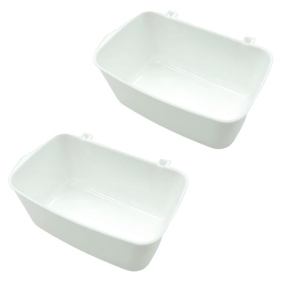 Matare Vattenautomat Skål med Krok Hängande Design Hållbar Säker Och Lätt att Installera Robust