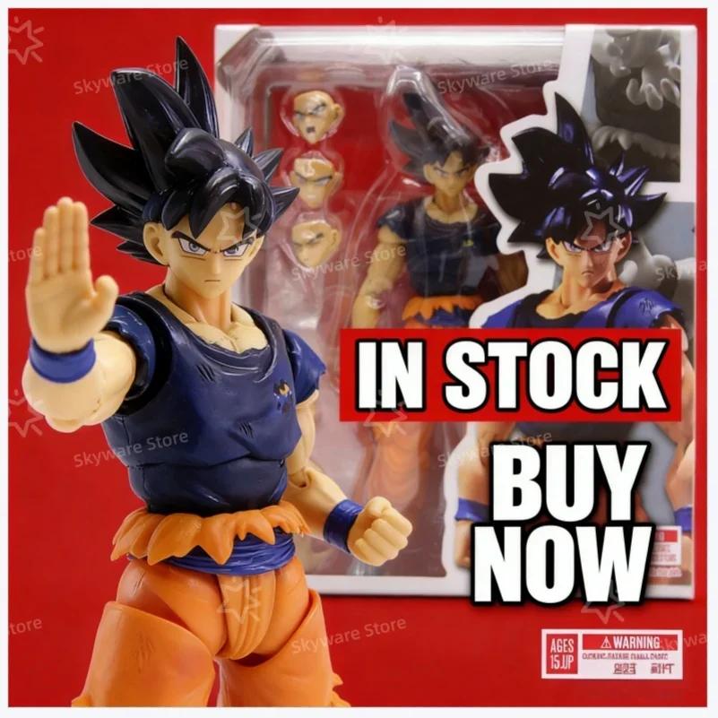 IN STOCK HOT New Dragon Ball Super Son Goku Action Figure Migatte No Goku Kizashi Movable Joint Collectible Model Doll Gift