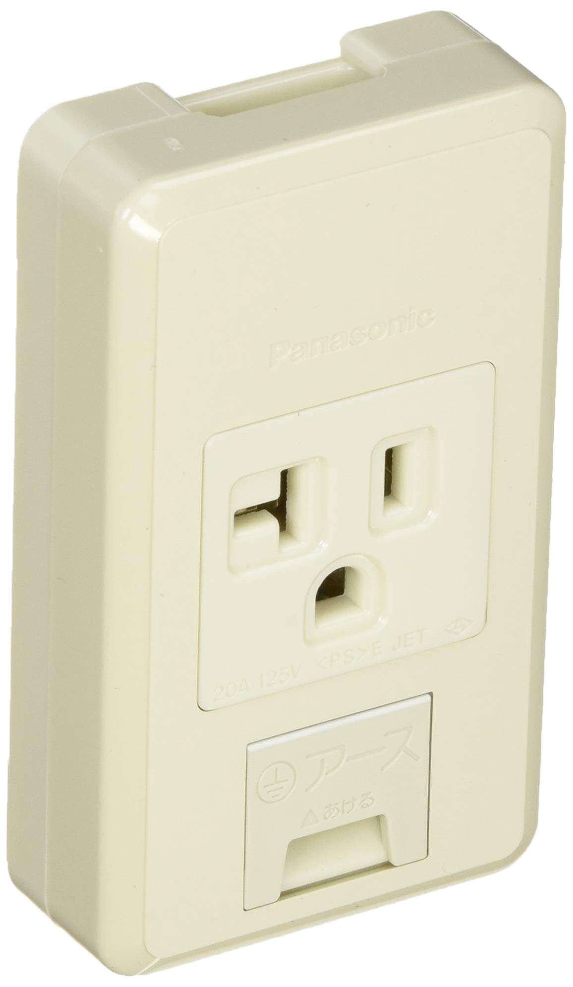

Panasonic Refine Series Grounding Outlet with Exposed Earth Terminal 125V Full Terminal WKS286 15A/20A
