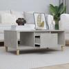 Vidaxl Couchtisch, Beton Grau, 90x50x36,5 cm
