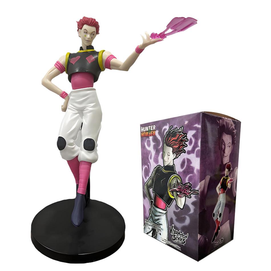 Figura de Anime Hunter×Hunter de 14 cm, Troupe Fantasma Hisoka, Figura de Acción, Tapón para Fideos, Decoración de Habitación, Tapón para Fideos, Modelo de PVC, Juguetes