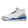 Pantofi sport Air Jordan 3 Retro Washington Wizards pentru bărbați, alb metalic-cupru, albastru adevărat CT8532-148
