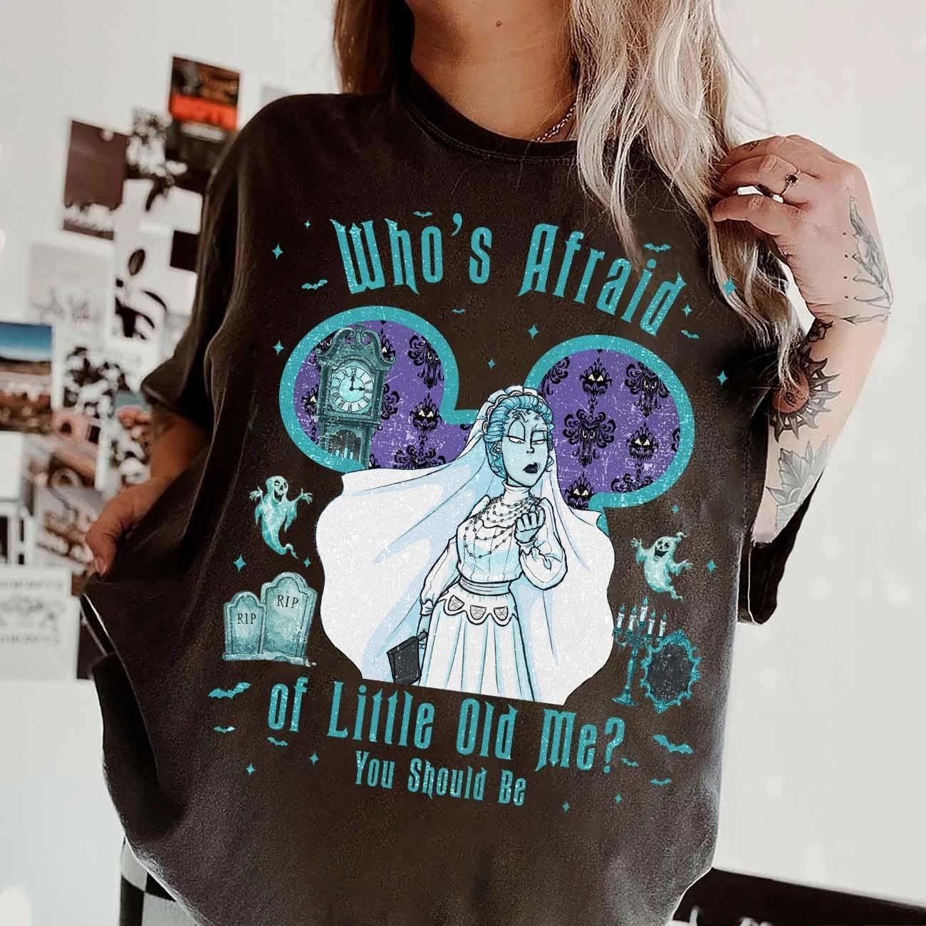 Disney Who s Afraid of Little Old Me Disney Shirt, Constance Unisex Shirt 82904 S