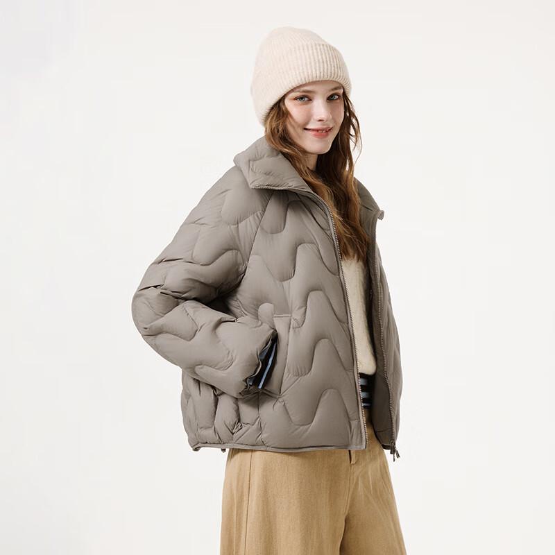 Tanbor Women's Petite Lightweight Short Down Jacket TB5330272A