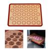 Macaron mata silikonowa do pieczenia podkładka pod ciasteczka maty do wałkowania ciasta gadżet do pieczenia blacha do pieczenia ciasto pieczenie narzędzia kuchenne
