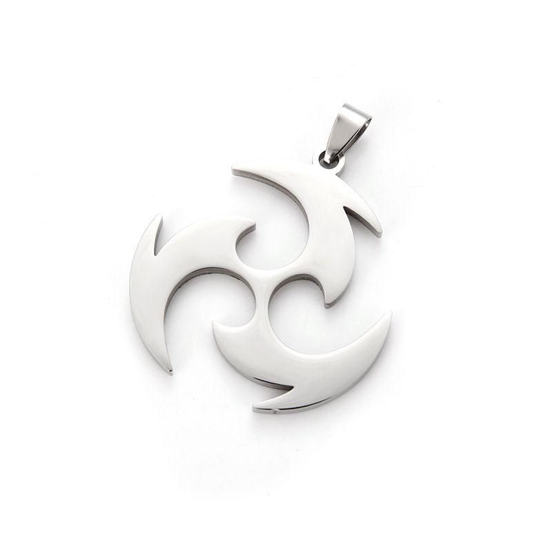 Genshin Impact Eye Of God Pendant Stainless Steel Necklace For Anime Lovers