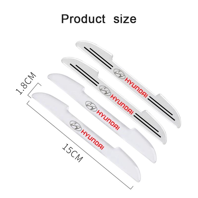 Transparent Car Door Anti-collision Sticker Side Edge Protection for Hyundai I30 Accent Tucson Solaris Sonata Verna Lafesta ZZ33