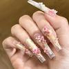 Flowers Rose Nail Silicone Relief Shape Nail Art Mold 3D Nail Decoration Nail Salon Accessories Manicure Tool