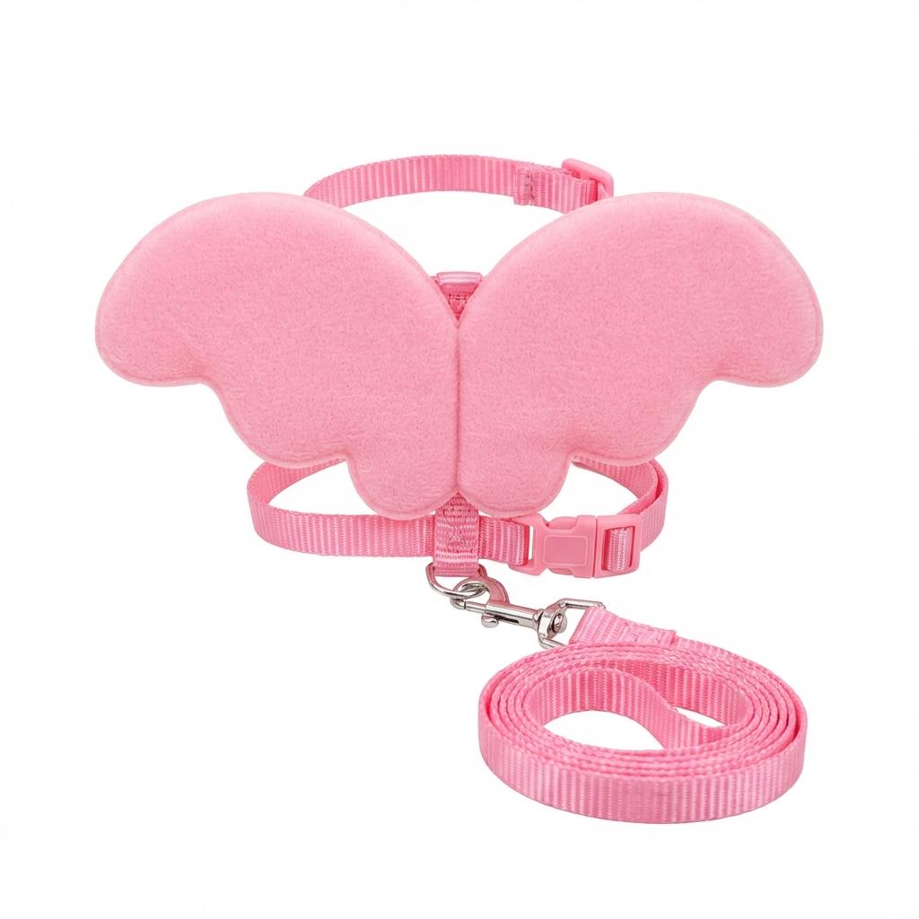 Duck Harness Leash for Pets Chest and Back Design Breathable Material Suitable for Summer Walks