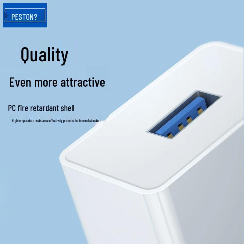 USB QC3.0 Power Adapter 5V 2A, US Standard Charger for Mobile Phones with Safety Certification