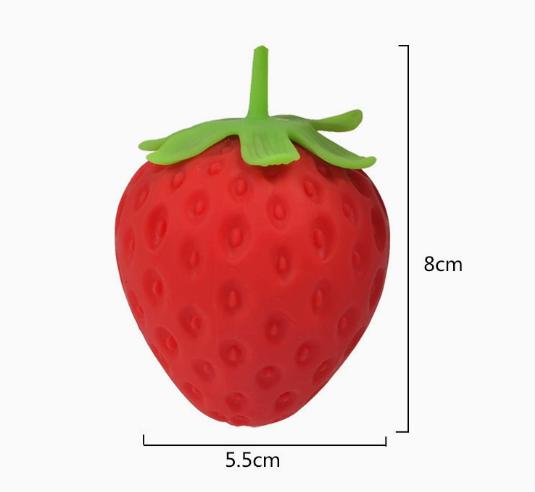Super Strawberry Anti-Stress Toys, Slowly Rising, Adult Toys, Sensory Toys To Relieve Stress, Anti-Stress Balls Sensory Toys
